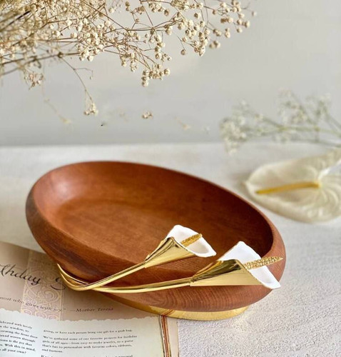 میوه خوری بیضی چوبی لیلیوم