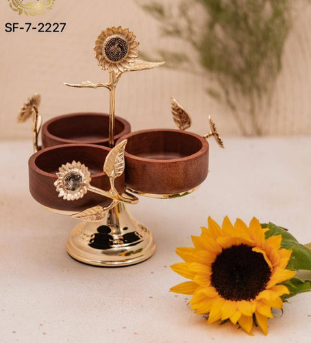 اردوخوری آفتابگردان برنجی