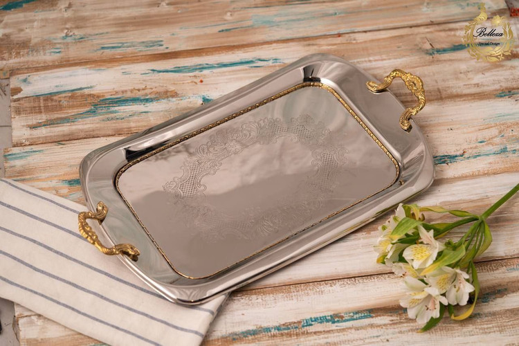 سینی استیل برنج