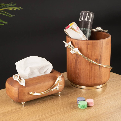 ست سطلوباکس دستمال کاغذی