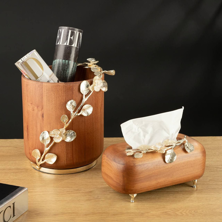 ست سطل و جادستمال کاغذی پذیرایی